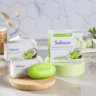Naturally Refreshed Skin Cream Bar Soap (100g x 4 Multipack)