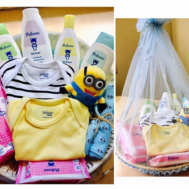 Welcome New Baby Gift Box - Blue, 1 - Kroger