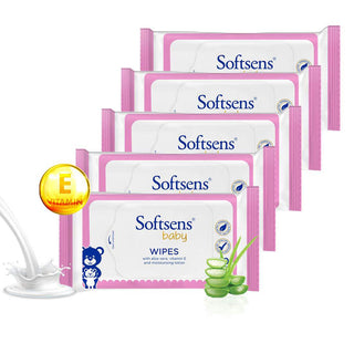 Skin Care Wet Wipes (20 Wipes) Pack of 5