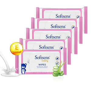 Skin Care Wet Wipes (20 Wipes) Pack of 5