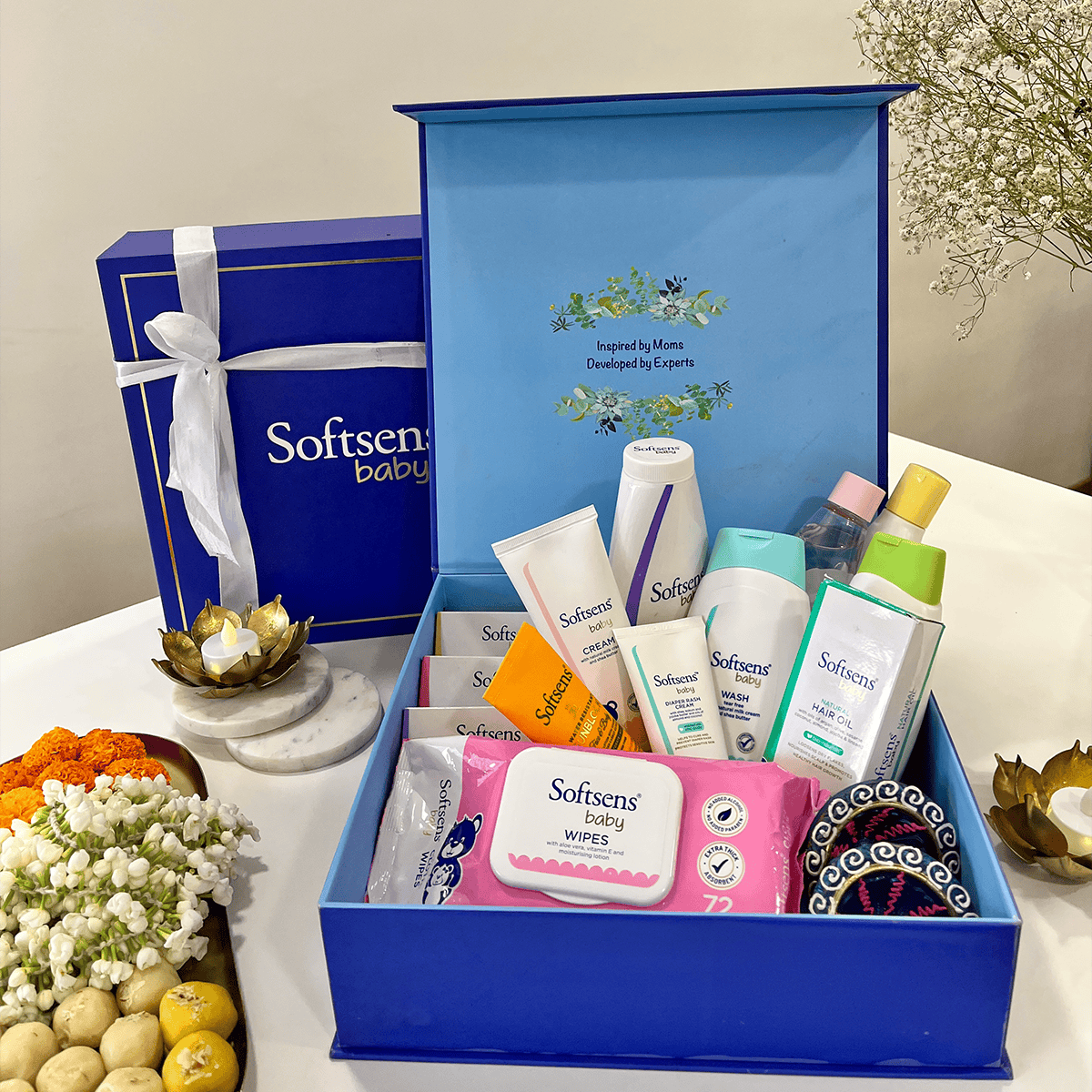 13-Piece Complete Skincare Gift Box for Babies & Kids