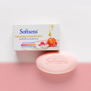 Naturally Smooth Skin Cream Bar Soap (100g x 3 Multipack) Pack of 1