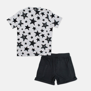 Rockstar polo t-shirt & shorts