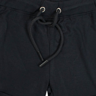 Rockstar jet black drawstring shorts