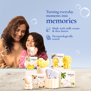 Assorted Pack of 4 Kids Soaps (75gm x 4)