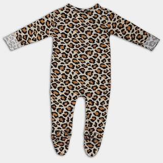 Wild Ones Bamboo Zipper Footie