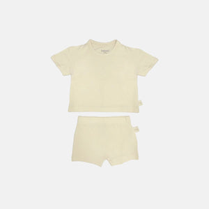 Buttercream Bamboo T-shirt & Shorts