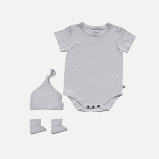 3 Piece Dreamy Grey Bamboo Gift Set