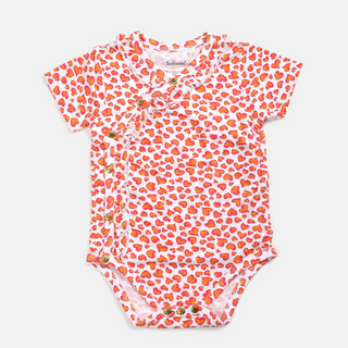 Tiny Hearts Side-snap Bamboo Bodysuit