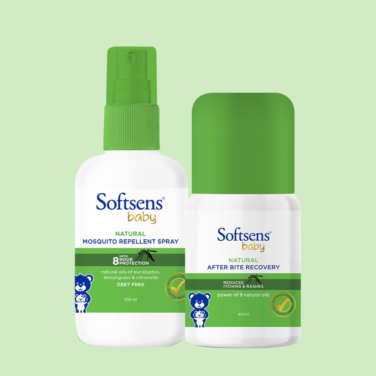 Softsens Baby Complete Mosquito Protection Duo