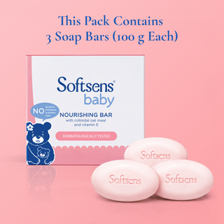 Nourishing Baby Bar Soap (100g x 3 Multipack)