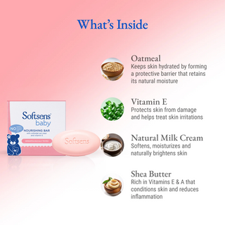 Nourishing Baby Bar Soap (100g x 3 Multipack)