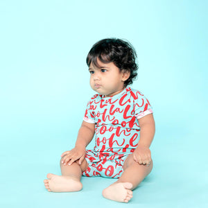 Ooh La La Bamboo Short-sleeved Romper