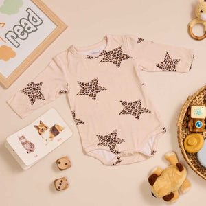 Young Stars Bamboo Long-sleeved Bodysuit