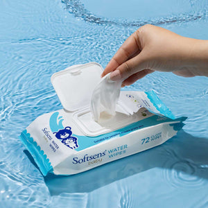 99.9% Pure Water Wipes (72 Wipes)
