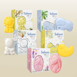 Assorted Pack of 5 Kids Soaps (75gm x 5)