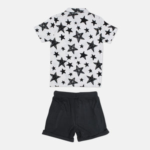 Rockstar polo t-shirt & shorts
