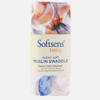 Color Story Swaddle Super Soft Muslin