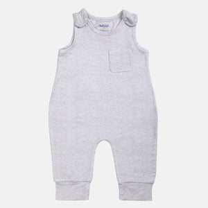 Simply Grey Sleeveless Bamboo Romper
