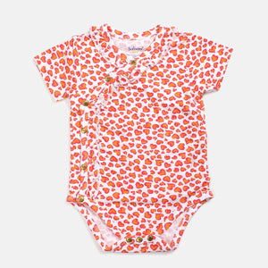 Pack of 2 Sweethearts Side-snap Bamboo Bodysuits