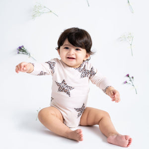 Young Stars Bamboo Long-sleeved Bodysuit