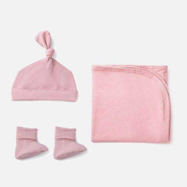 Coral Blush Cozy Essentials Bamboo Kit