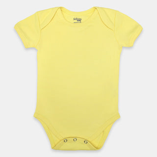 Lemon Yellow Organic Cotton Bodysuit