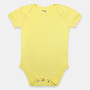 Lemon Yellow Organic Cotton Bodysuit