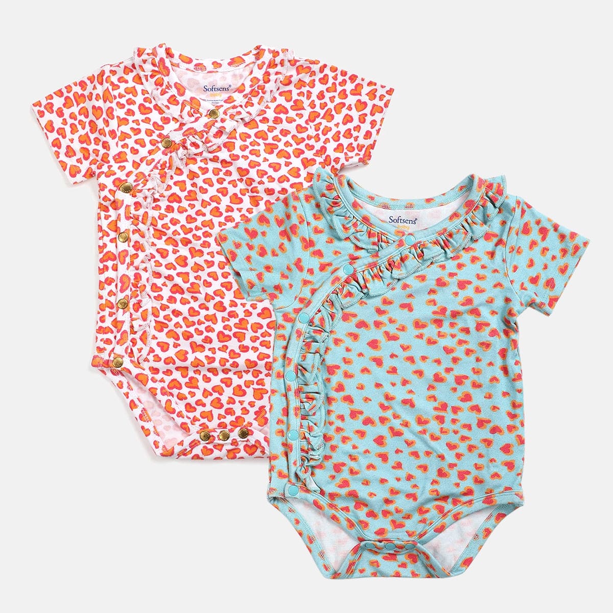 Baby girl store side snap onesies