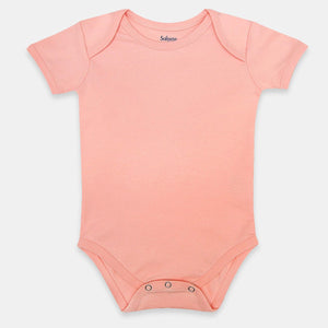 3-pack Organic Cotton Baby Bodysuits (blue + yellow + pink)