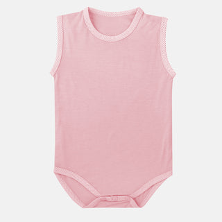 Coral Blush Soft Bamboo Onesie