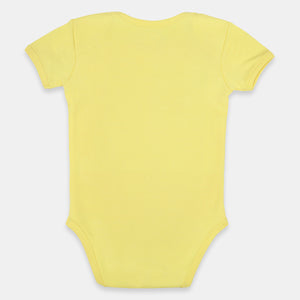Lemon Yellow Organic Cotton Bodysuit
