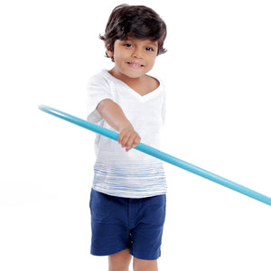 Pack of 3 Blue Hues Soft Jersey Tees