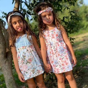 Floral Magic Pack of 2 Organic Cotton Dresses