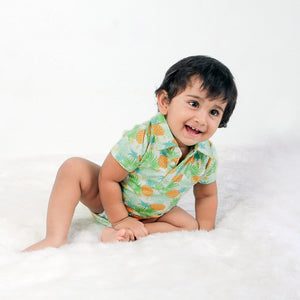 Pack of 2 Holiday Fun Bamboo Rompers