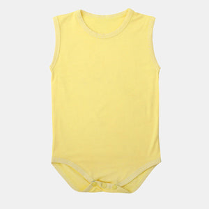 Pack Of 3 Sleeveless Soft Bamboo Stretch Onesies