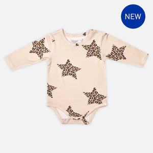Young Stars Bamboo Long-sleeved Bodysuit