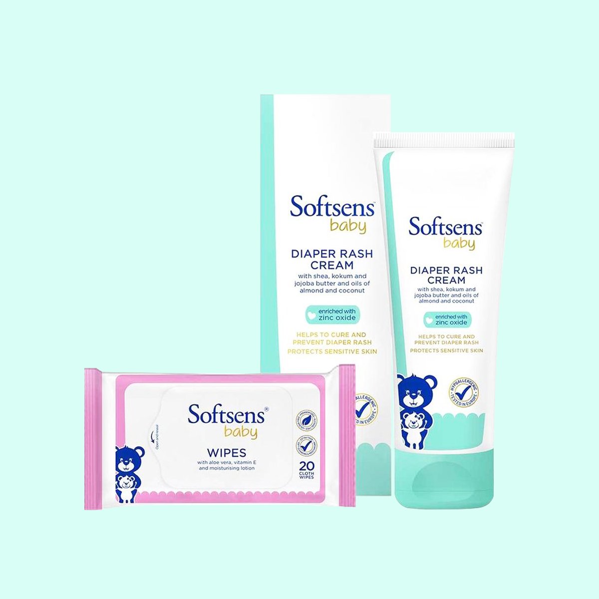 Natural Diaper Rash Cream (50gm) – Softsens Baby India