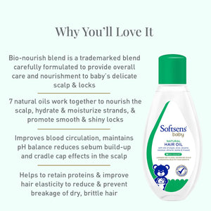 Baby Hair Care Duo - Hair Oil 100ml & Shampoo 200ml